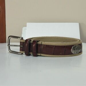 University of Memphis Collegiate Metal Concho Belt - 36